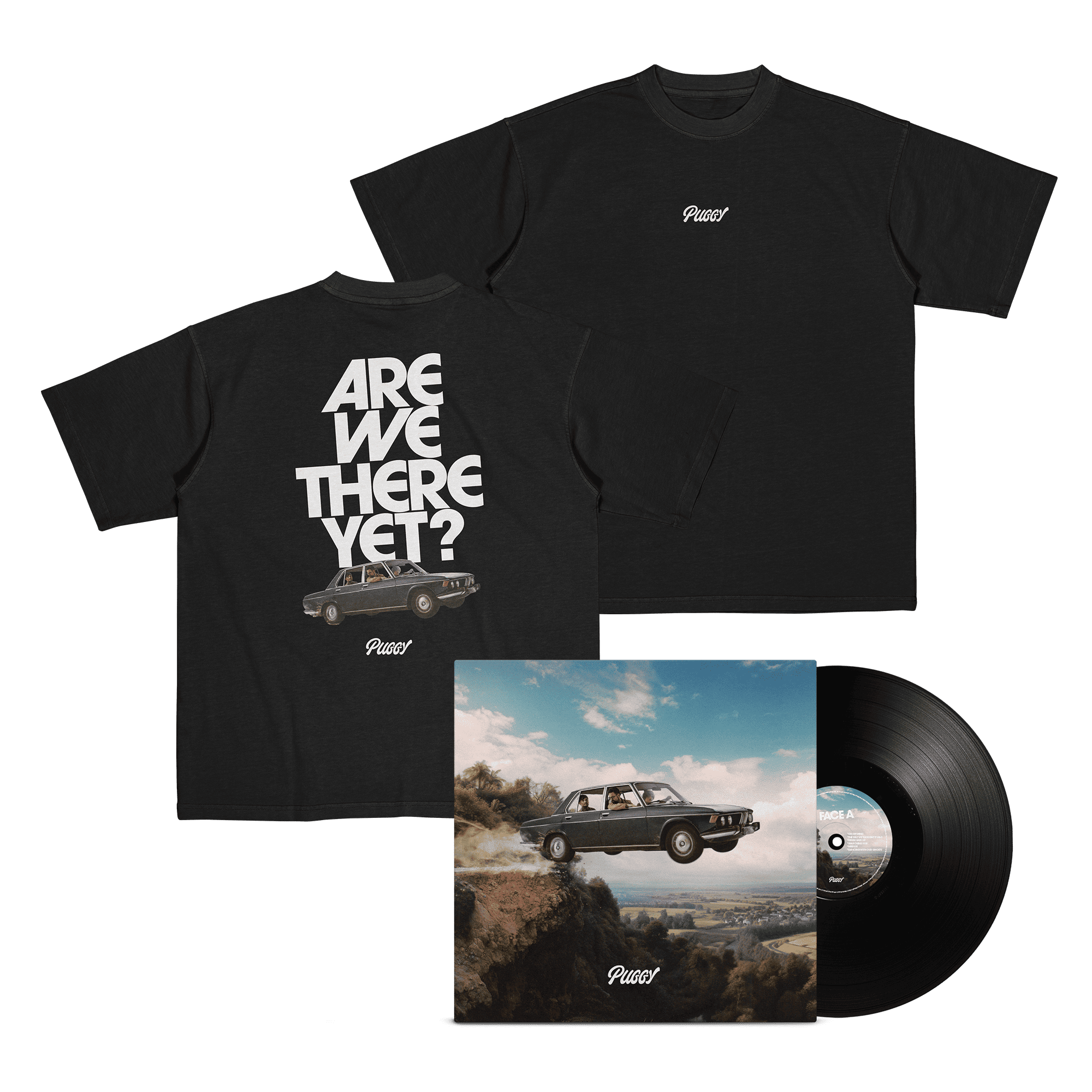 CD or VINYL + T-SHIRT AWTY (Black)
