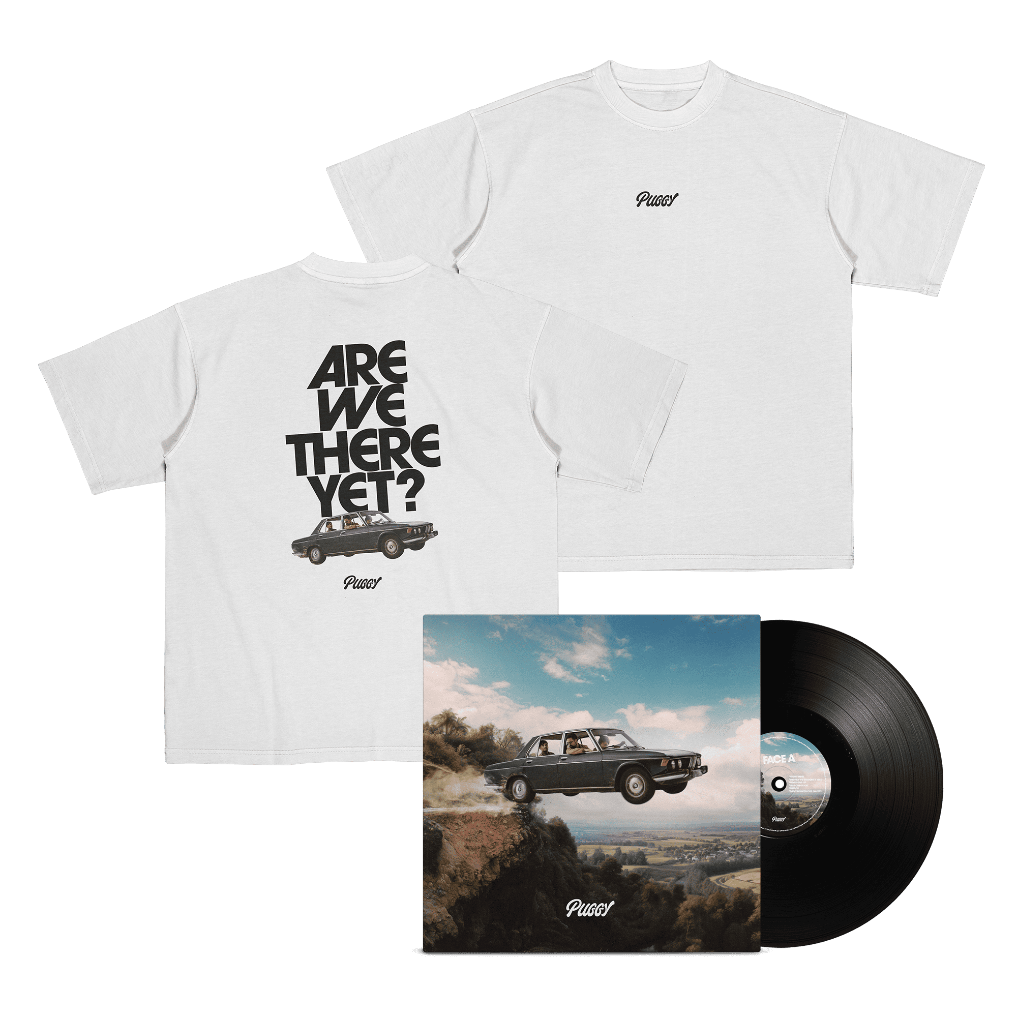 CD or VINYL + T-SHIRT AWTY (White)