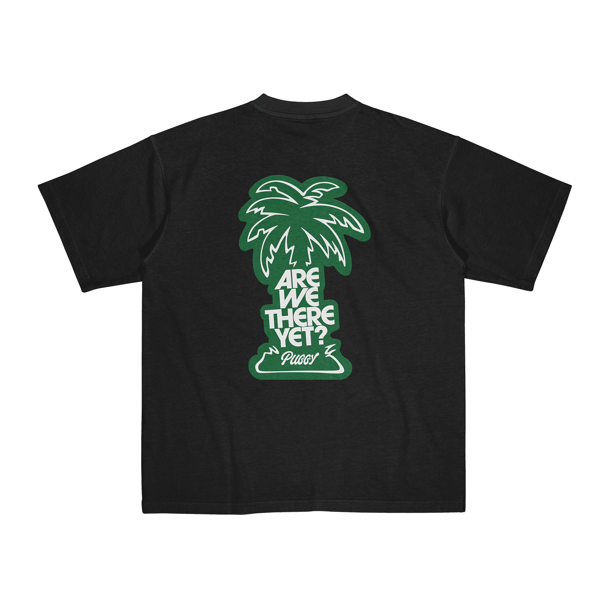 CD or VINYL + T-SHIRT PALM (Black)