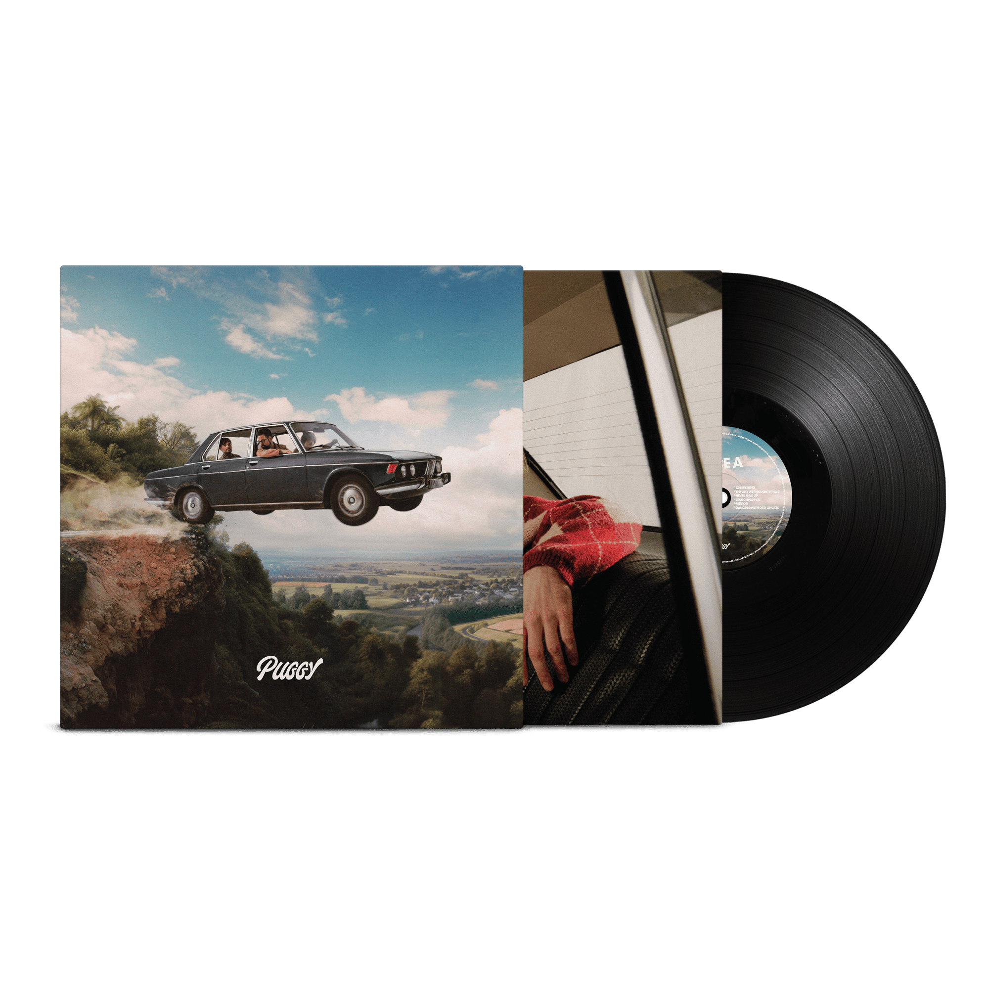 CD or VINYL + T-SHIRT PALM (White)